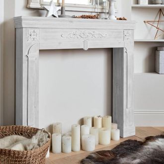 Sweeek Decorative Fireplace Surround in White
