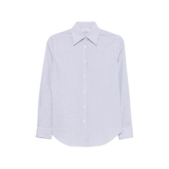 Mazzarelli Vertical-stripe Long-sleeve Shirt