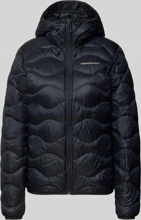 Peak Performance Steppjacke mit Kapuze in Black, Größe M