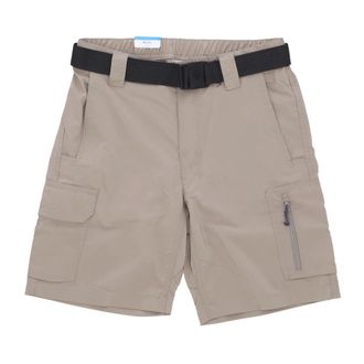 Columbia Casual Shorts, male, Gray, W28, Utility Cargo Shorts with Sun Protection
