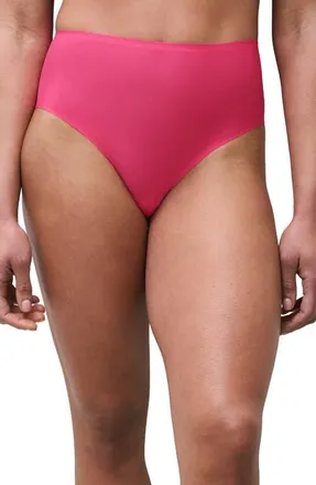 Chantelle Soft Stretch Seamless Retro Thong in Lipstick at Nordstrom