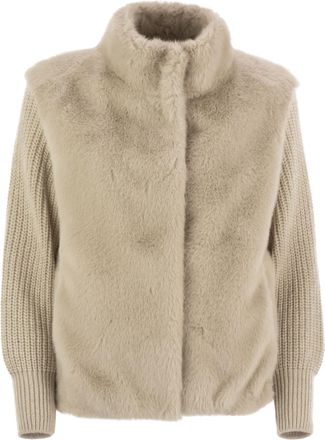 Herno Faux Fur Jacket
