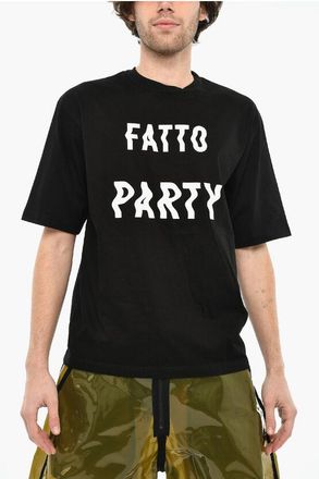 Dsquared2 Cotton Crew-neck T-shirt with Print size M