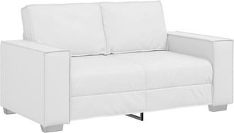 vidaXL vidaXL Sofa Chair White 160 x 78 x 84 cm Artificial Leather