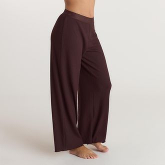 Lounge Soft Waffle Pyjama Bottoms - Dark Chocolate - XXL - The Perfect Gift For Her