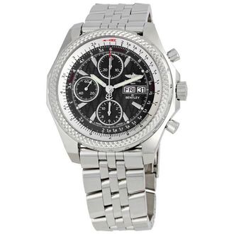 Breitling Pre-owned Breitling Bentley Chronograph Automatic Gray Dial Mens Watch A1336212/F545