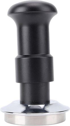 OEM Prensador De Caf&eacute; Con Resorte, Base De Acero Inoxidable Negro Con Dise&ntilde;o De Presi&oacute;n Constante Para Cafeter&iacute;as Dom&eacute;sticas (51 Mm)