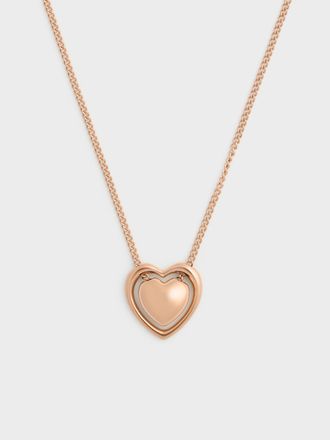 Charles & Keith Annalise Heart Necklace