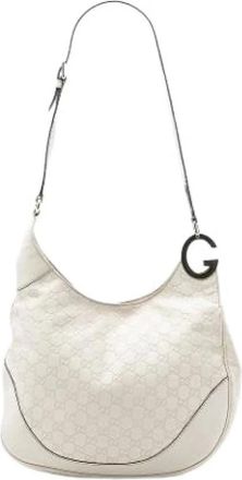 Gucci Pre-owned Shoulder Bags, female, White, Size: ONE SIZE Pre-owned Charlotte Crossbody Bag
