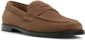 Ted Baker Parliament Penny Loafer in Brown Taupe at Nordstrom, Size 10.5