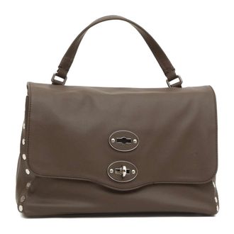 Zanellato Handbags, female, Brown, Size: ONE SIZE Postina Small Saeta