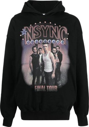 1989 STUDIO Nsync Final Tour hoodie - men - Cotton/Cotton - L - Black