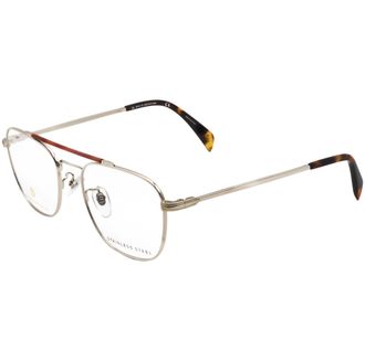 David Beckham Mens 52 mm Silver Opticals