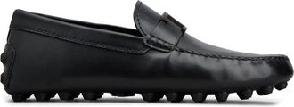 Tod's Gommino T Timeless leather loafers - men - Leather/Leather/Rubber - 12.5 - Black
