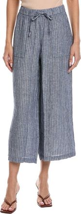 Eileen Fisher Wide Cropped Linen Pant