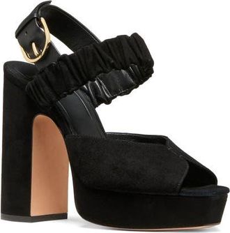 Kate Spade New York sylvie platform sandal in Black at Nordstrom, Size 8.5