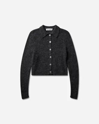 Our Legacy Women s Mazzy Polo Charcoal Melange