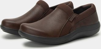 Alegria Womens Duette Wide Slip-On In Fudge