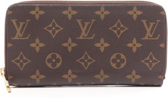 Louis Vuitton Brown Monogram Monogram Long Wallet (Bi-Fold) (Pre-Owned)