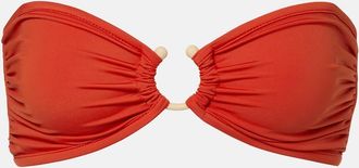 Johanna Ortiz Gathered bikini top