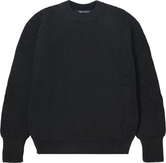 Comme Des Gar&ccedil;ons Chunky Knit Ribbed Relaxed-Fit Sweater