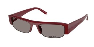 Miu Miu MUB07S 21I80Q Womens Sunglasses Burgundy Size 51