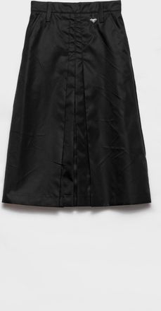 Prada Flared Re-Nylon skirt