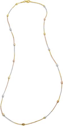 Savvy Cie Jewels 18K Tri Color Italian 20