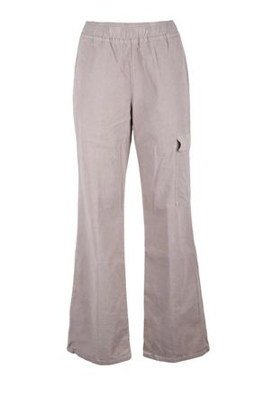 PANICALE Velvet Pink Cargo Trousers
