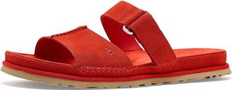 UGG Goldengaze Slide Womens Sandals Red Pepper : 8.5 B - Medium, Suede