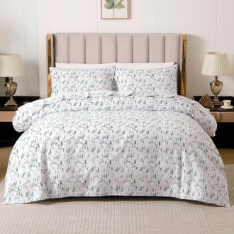 Elegant Comfort 4-Piece Holiday Flannel Sheet Set - 100% Turkish Cotton