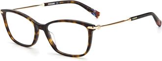 Missoni Demo Rectangular Ladies Eyeglasses MIS 0058 0086 55