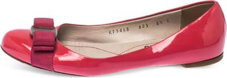Ferragamo Pumps in pelle a suola piatta - Rosa
