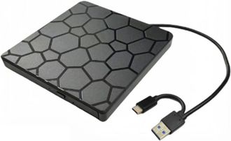 OEM Unidad &Oacute;ptica Externa Multifuncional 7 En 1/grabadora De Dvd Con Puerto Usb 3.0/tipo-c Para Conectar Unidades Flash Usb - Crezuo