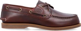 Timberland Classic 2-Eye Boat Shoe - Dames - Bootschoenen - Paars - 35 1/2 EU - Leer - Schoenen