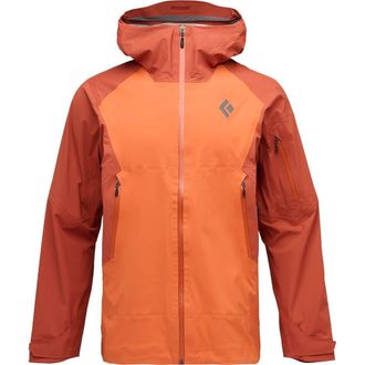 Black Diamond Recon Lt Stretch Shell - Mens in Saffron/burnt Sienna at Nordstrom, Size Small