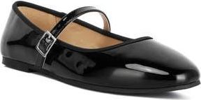London Rag Posy Mary Jane Flat in Black at Nordstrom Rack, Size 7