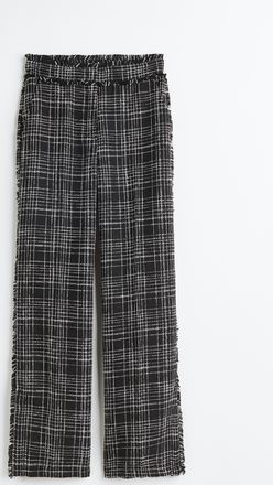 H&M Weite Hose - Schwarz