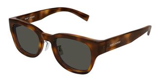 Saint Laurent SL 957/J Asian Fit 002 Womens Sunglasses Tortoiseshell Size 50 - Free RX Lenses - Free RX Lenses