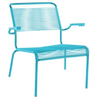 Schubiger M&ouml;bel Spaghetti-Lounger S&auml;ntis mit Armlehnen