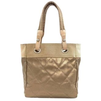 Chanel Borsa Tote Vintage Pre-owned - - Pre-owned - Donna - Beige - ONE SIZE