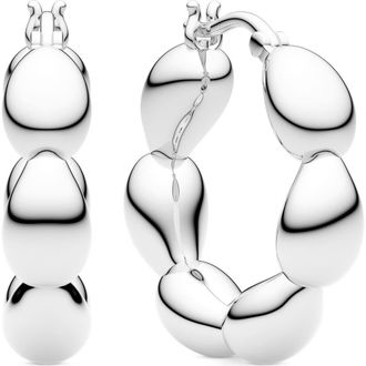 Sif Jakobs Jewellery Earrings Goccia Cerchietto in 925 Sterling Silver at Nordstrom, Size Small