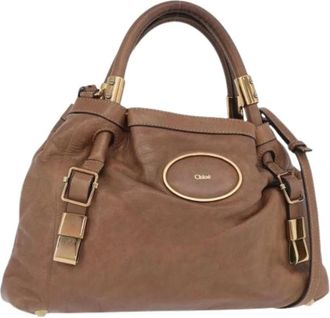 Chlo&eacute; Pre-owned Handbags, female, Brown, Size: ONE SIZE Pre-owned Hand Bag