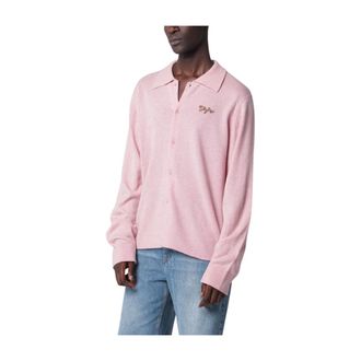 S&eacute;fr Camisa de Punto - Knitwear - Hombre - Rosa - S