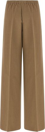 Herno Womens Brown Viscose Casual Pants
