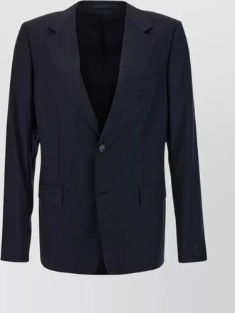 Lanvin virgin wool single-breasted blazer