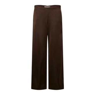Part Two Wijde broek - Dames - Broeken - Bruin - Maat: S
