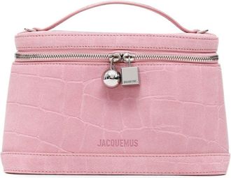 Jacquemus Le Petit Vanity leren schoudertas
