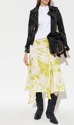AllSaints Skirt Kathy, Womens, Yellow