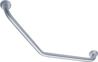 Pellet Barra De Apoyo Angular Pmr Pellet Essentiel Confort 135&deg; Acero Inoxidable Cepillado